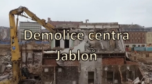 Demolice centra Jabloň